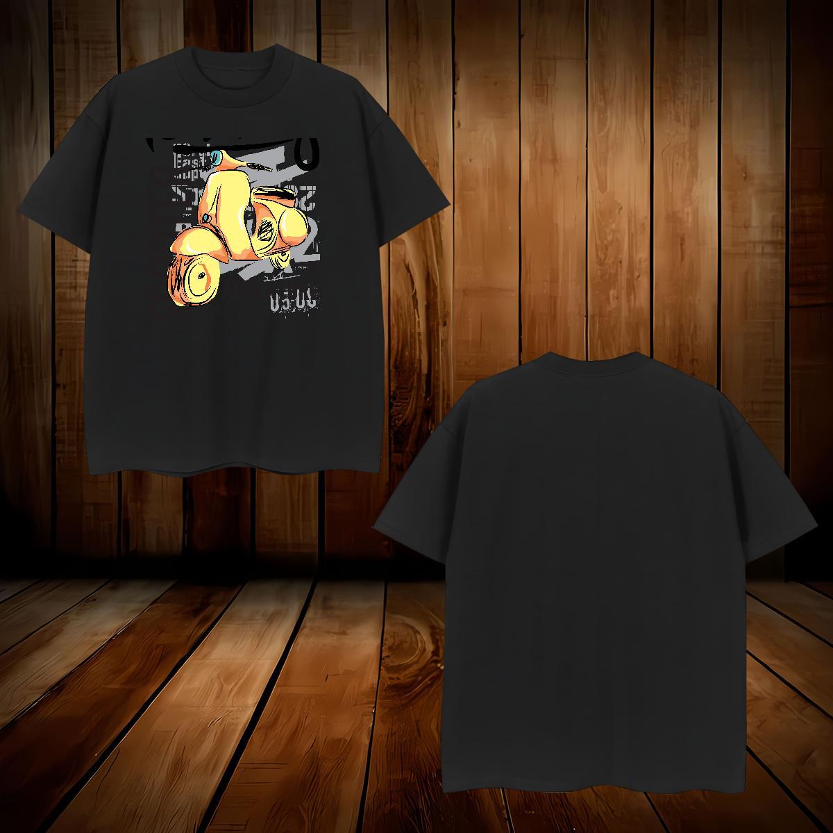 Cool Design Men Tshirts 230g 100% Cotton bird T-Shirts for Men Outdoor O Neck Short Sleeves Plus Size Custom Fashion Tops Tees