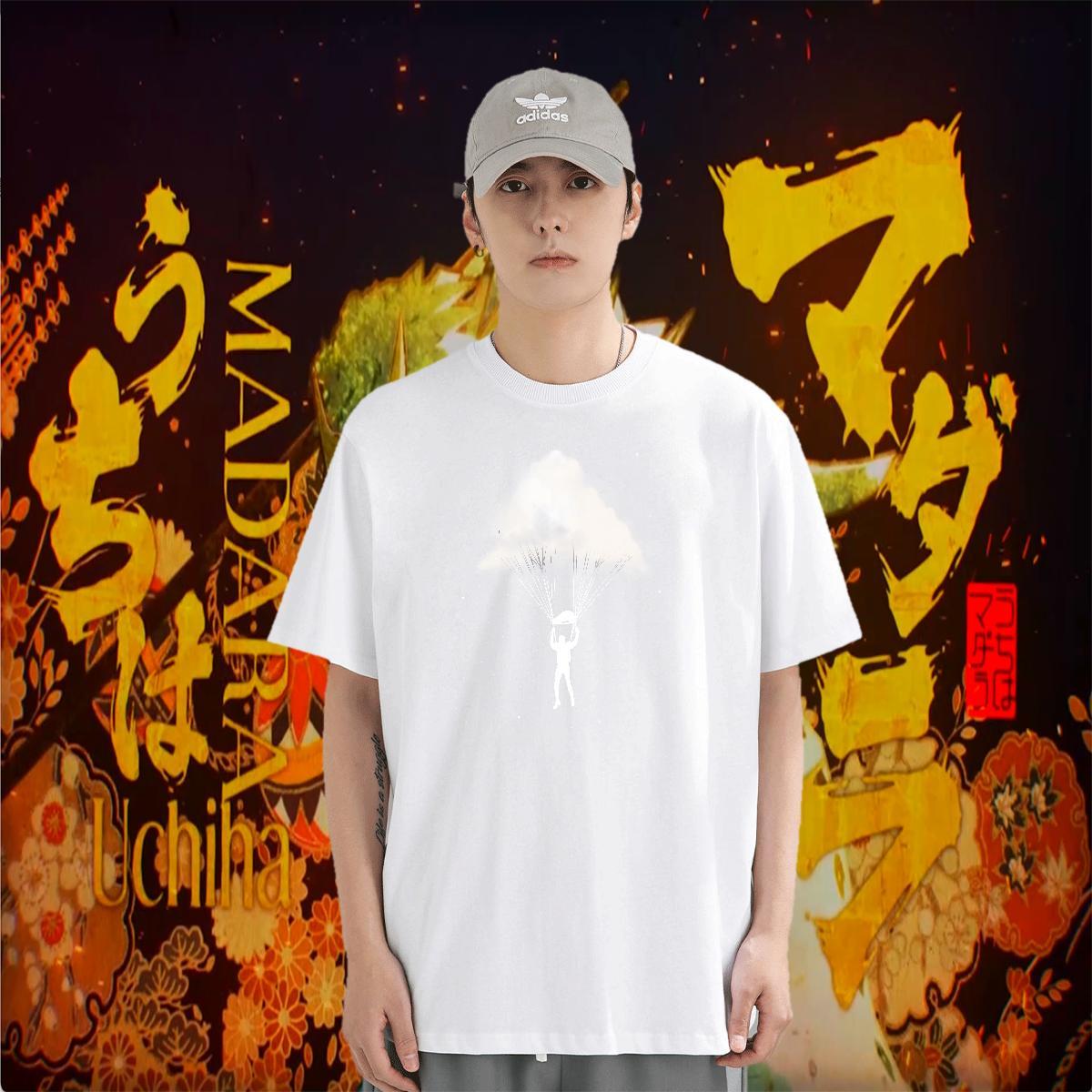 T-Shirts 100% Cotton 230g painting Anime Printing Street Pure Cotton Plus Size Custom Men Tees Designer Wholesale Tees Shirts