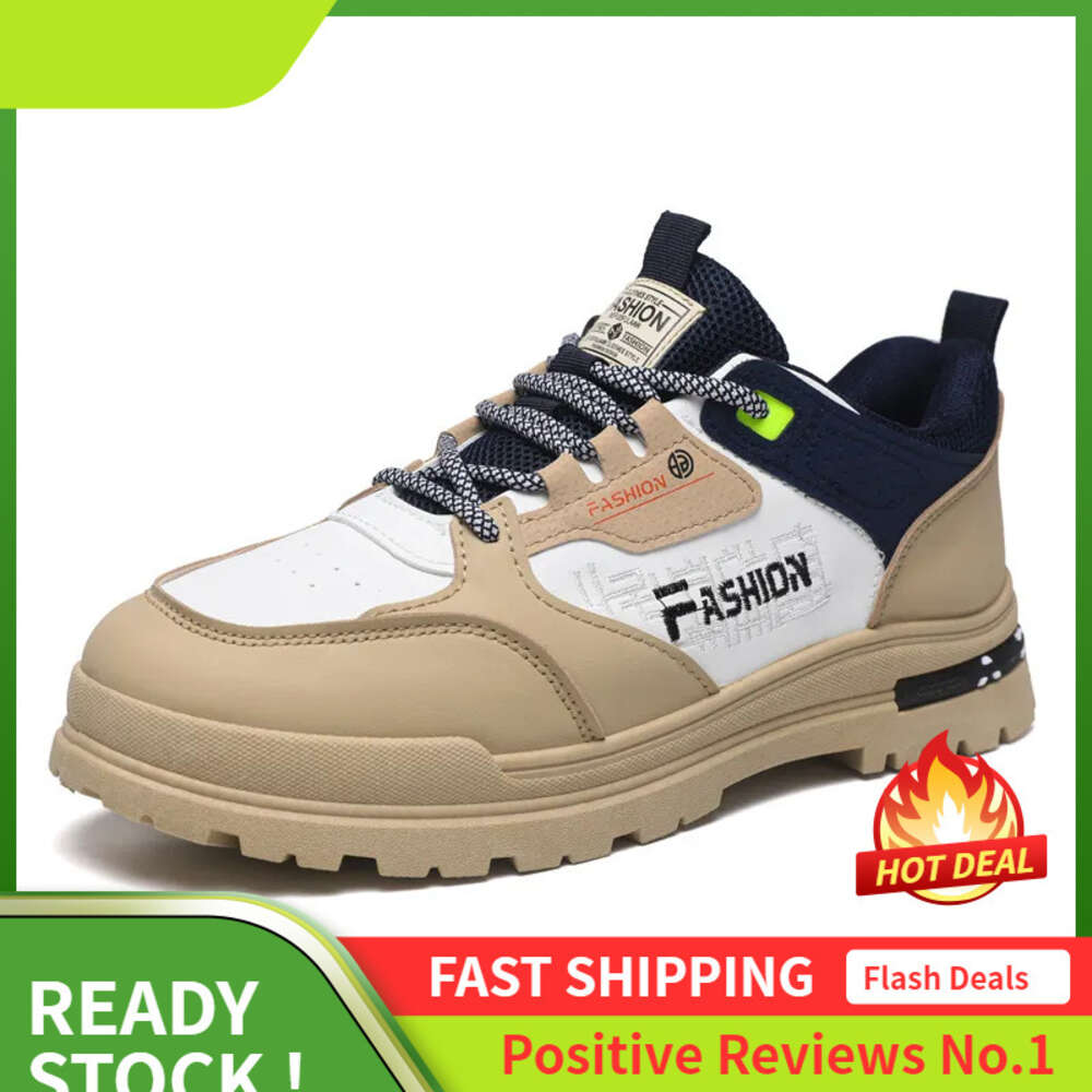 Men Trendy Ddmysports New Board Outdoor Activities Casual Style Fashion Versatile White Shoes Coffee Free Shipping