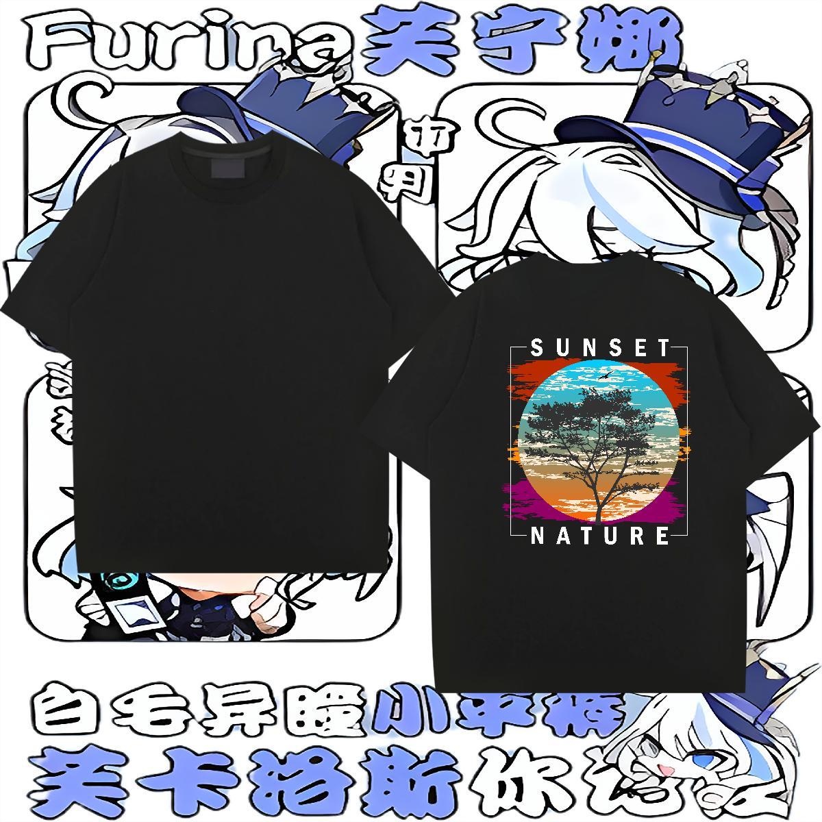 Casual New T Shirts Men 230g Cotton tree Casual Beach Tees Breathable Soft Classic Tshirts Custom Print Plus Size