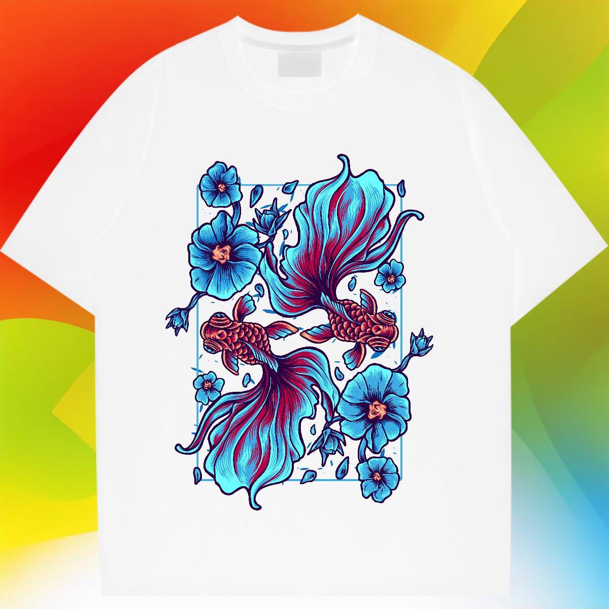 Designer Womens T Shirts Breathable Short Sleeve Womens Tshirts Black Oversized Hip Hop 230g Cotton DIY Tees