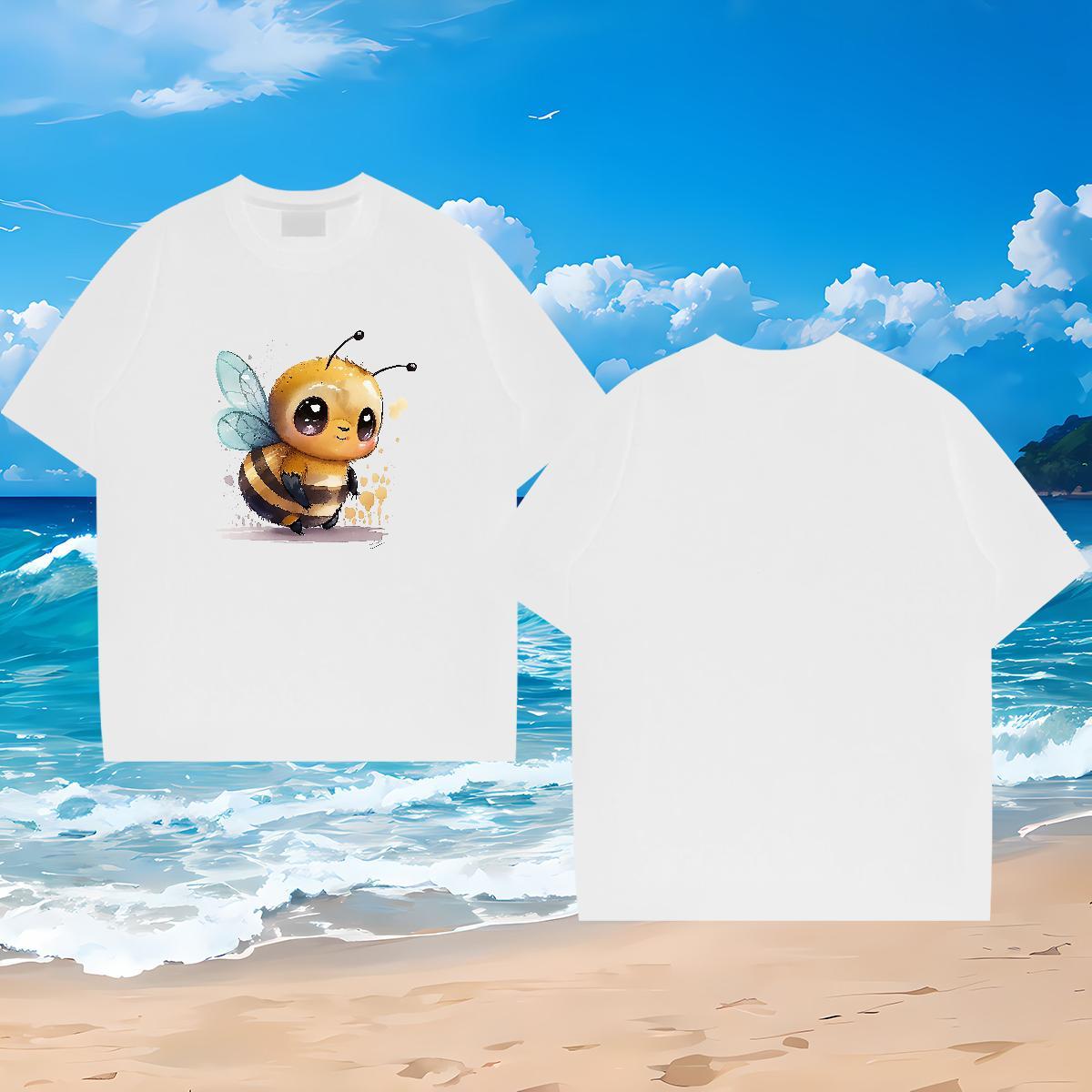 Fashion New T Shirt For Man 230g Pure Cotton Street Clothings Breathable Soft Comfortable Men Tees Asian Size