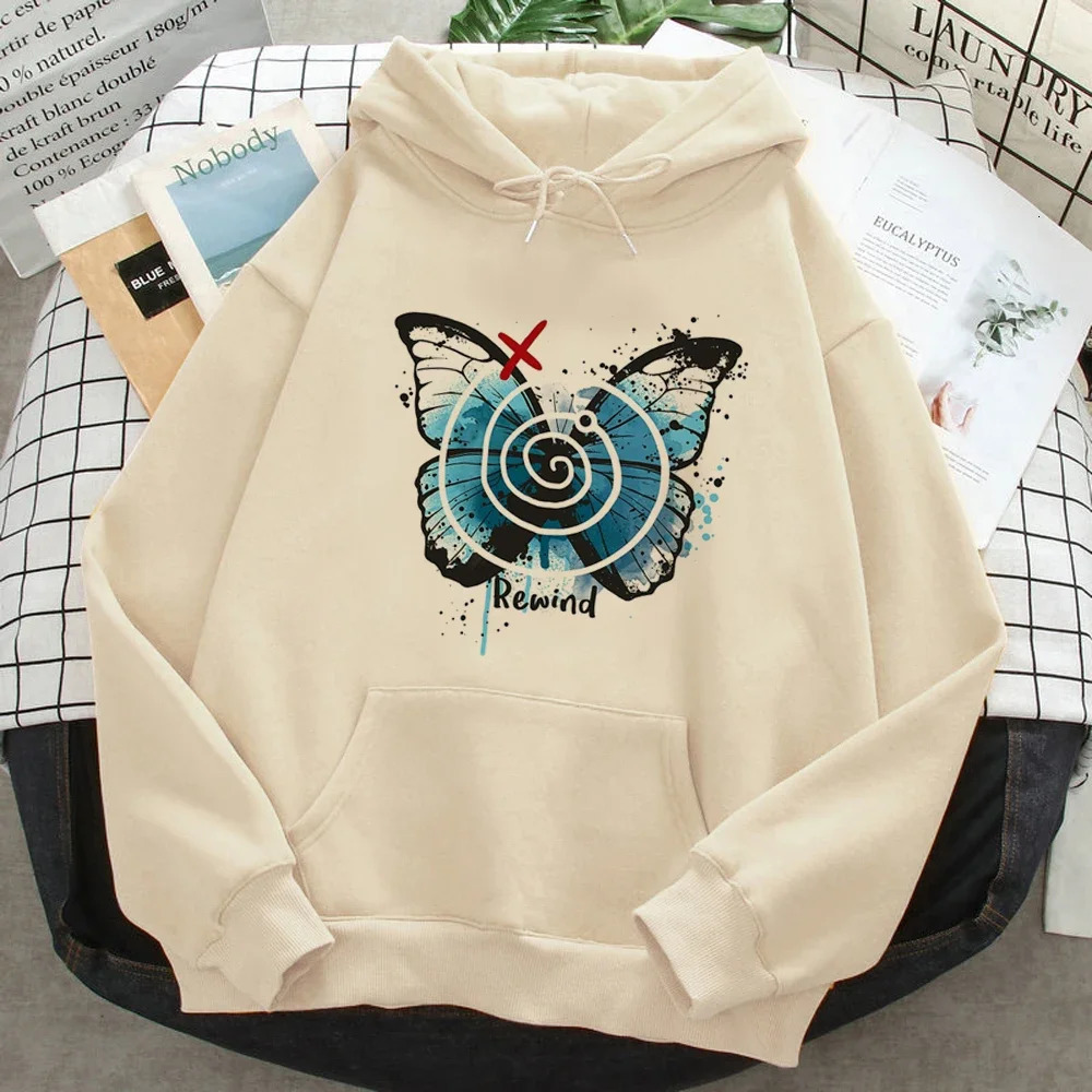 Life Is Strange Hoodies Women Kawaii Japanese Fleece Sweatshirts Pulls Female Streetwear Pulls Winter Clothes Women 240806