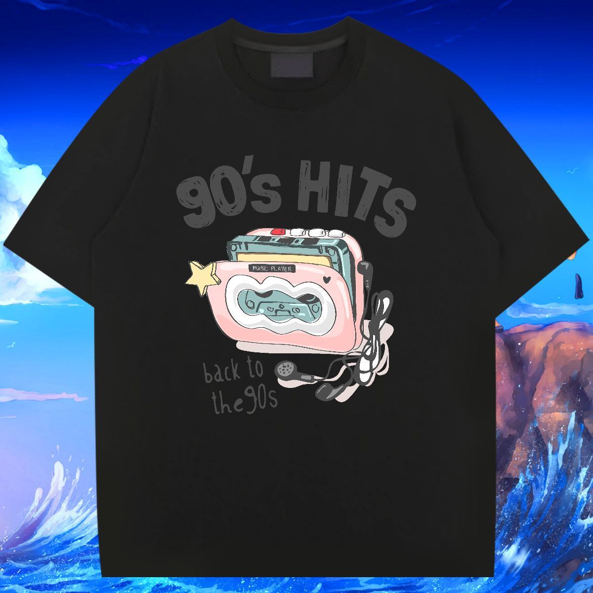 High Quality Men Tops Tees 100% Cotton 230g High Street Hip Hop letter DIY Anime Short Sleeve Soft Fashion Man T Shirts Tee Shirt