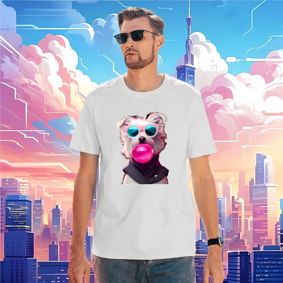 Men T Shirts 230g 100% Cotton Daily Outfit Breathable Soft Oversized Couples T Shirts 2024 Summer Wholesale Tee Shirt