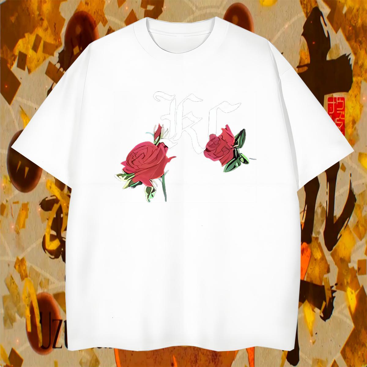 Cool Design Men Tees 100% Cotton 230g Spring Summer flower DIY Logo Oversized Pure Cotton Factory Direct Mens T Shirts Tops Shirt