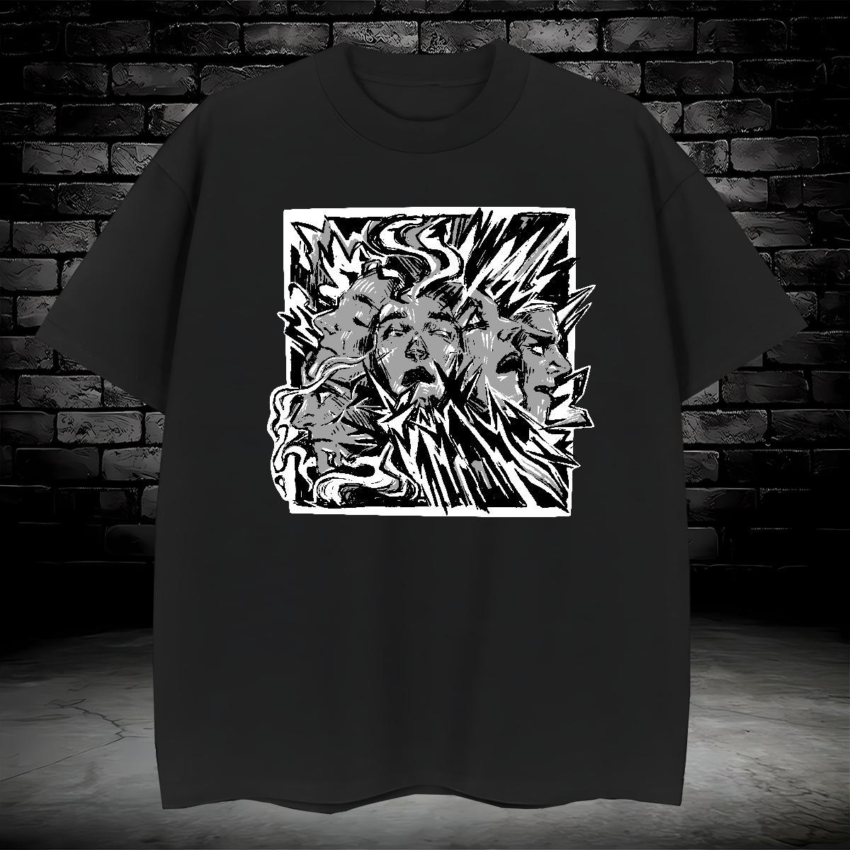 T-Shirts 230g 100% Cotton icon Street Wear Breathable Crew Neck Customized Men Clothes T-Shirt DIY Customized TOP Quality Tops Shirt