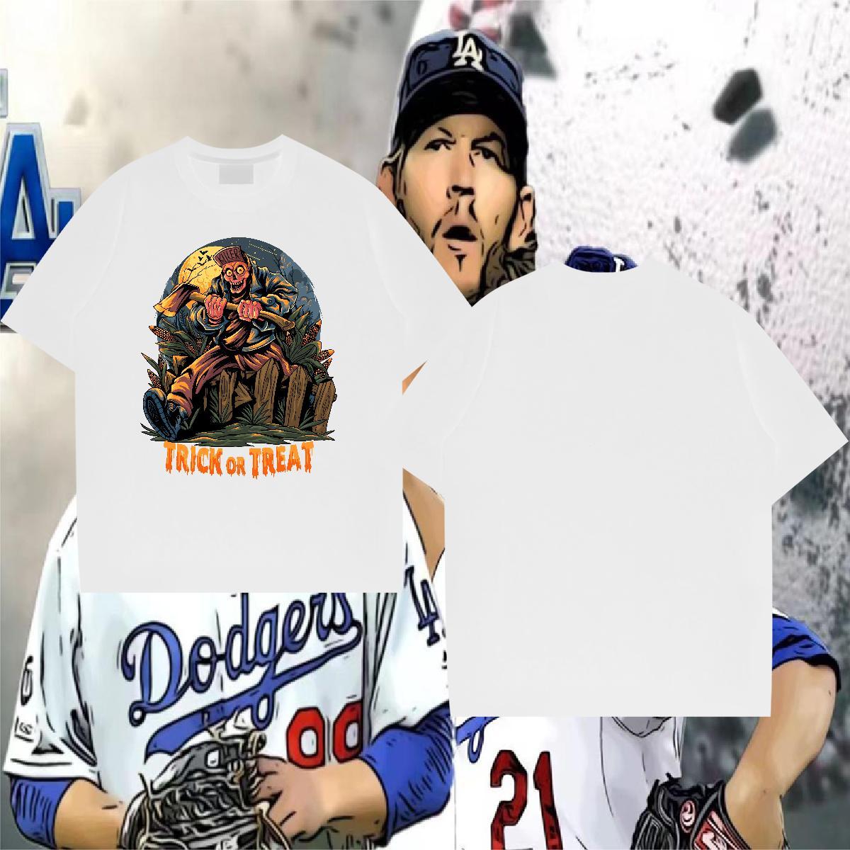 T Shirts Men 100% Cotton 230g monster Home Outdoor O Neck Short Sleeves Custom Print Plus Size Men Tees Fashion New Loose Wear