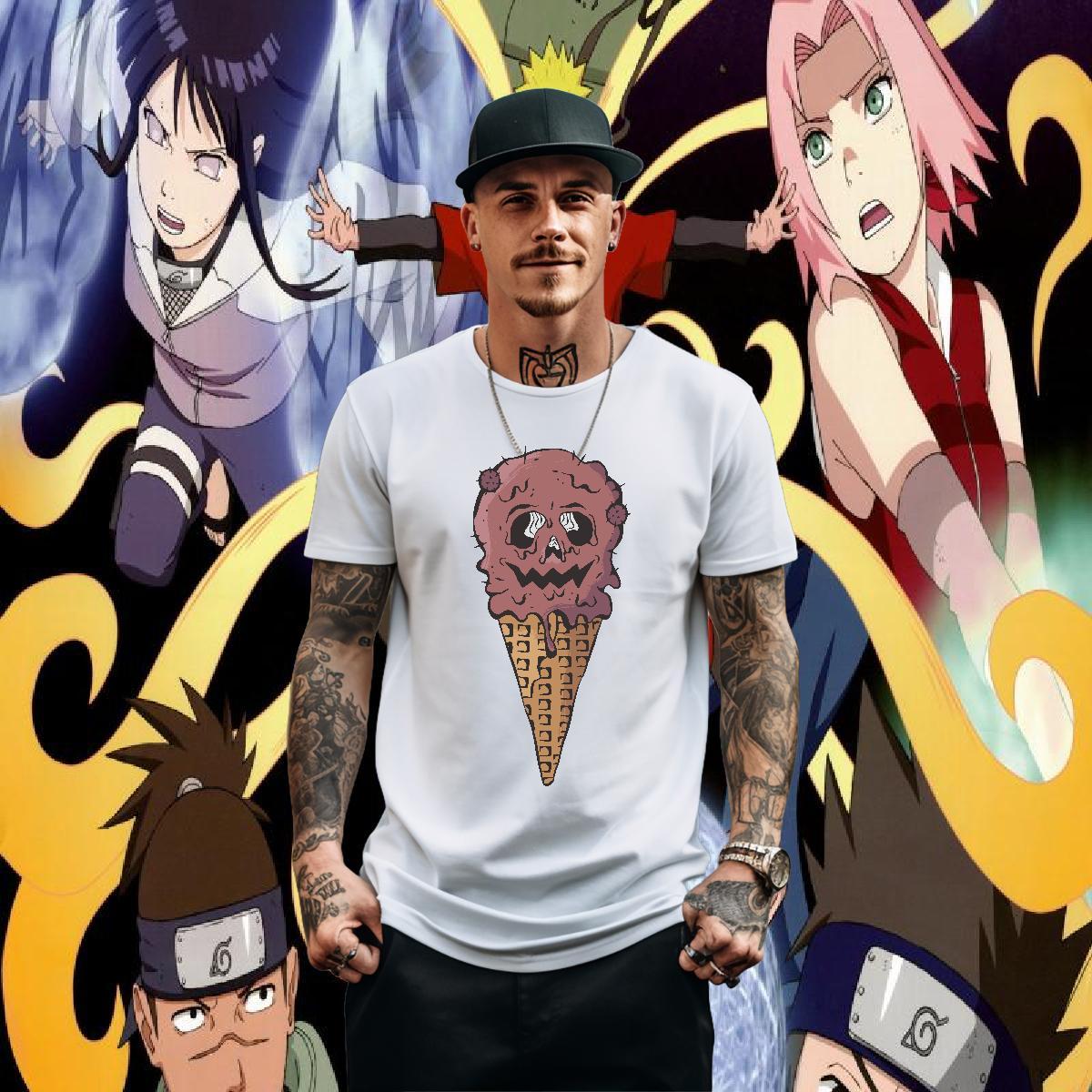 Stylist Mens T Shirts 230g Pure Cotton Halloween Home Outdoor Tops Crew Neck Free Shipping Tshirt for Man Woman Plus Size Cartoon