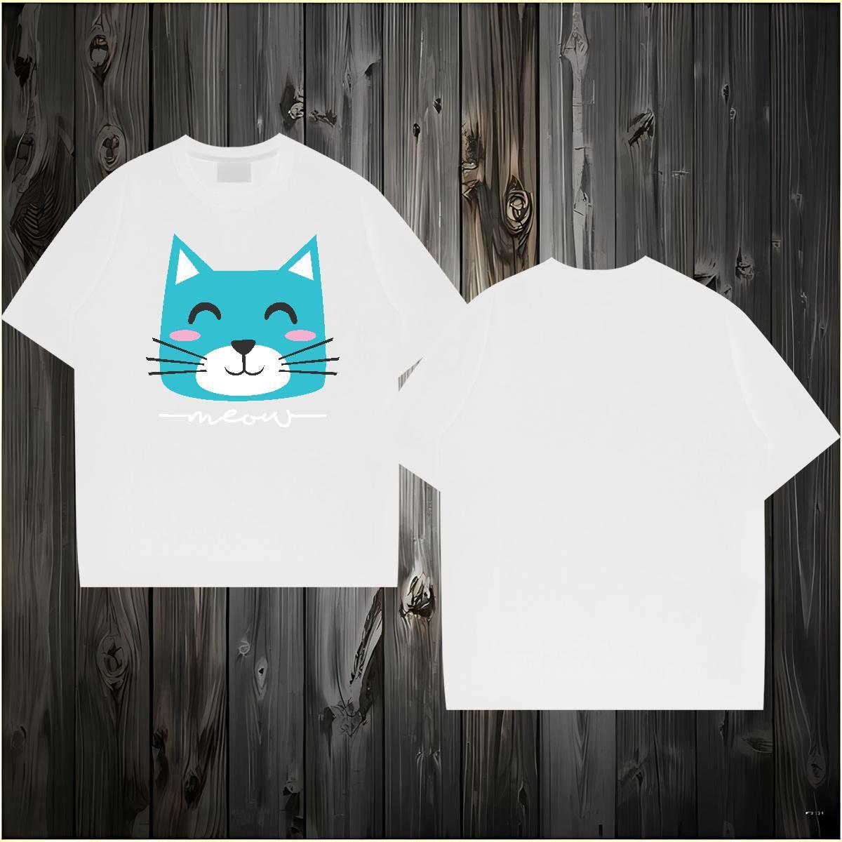 Brand Man T Shirts 100% Cotton 230g cute Street Tops Breathable Crew Neck TOP Quality Men Tops Tees Custom Print Oversized