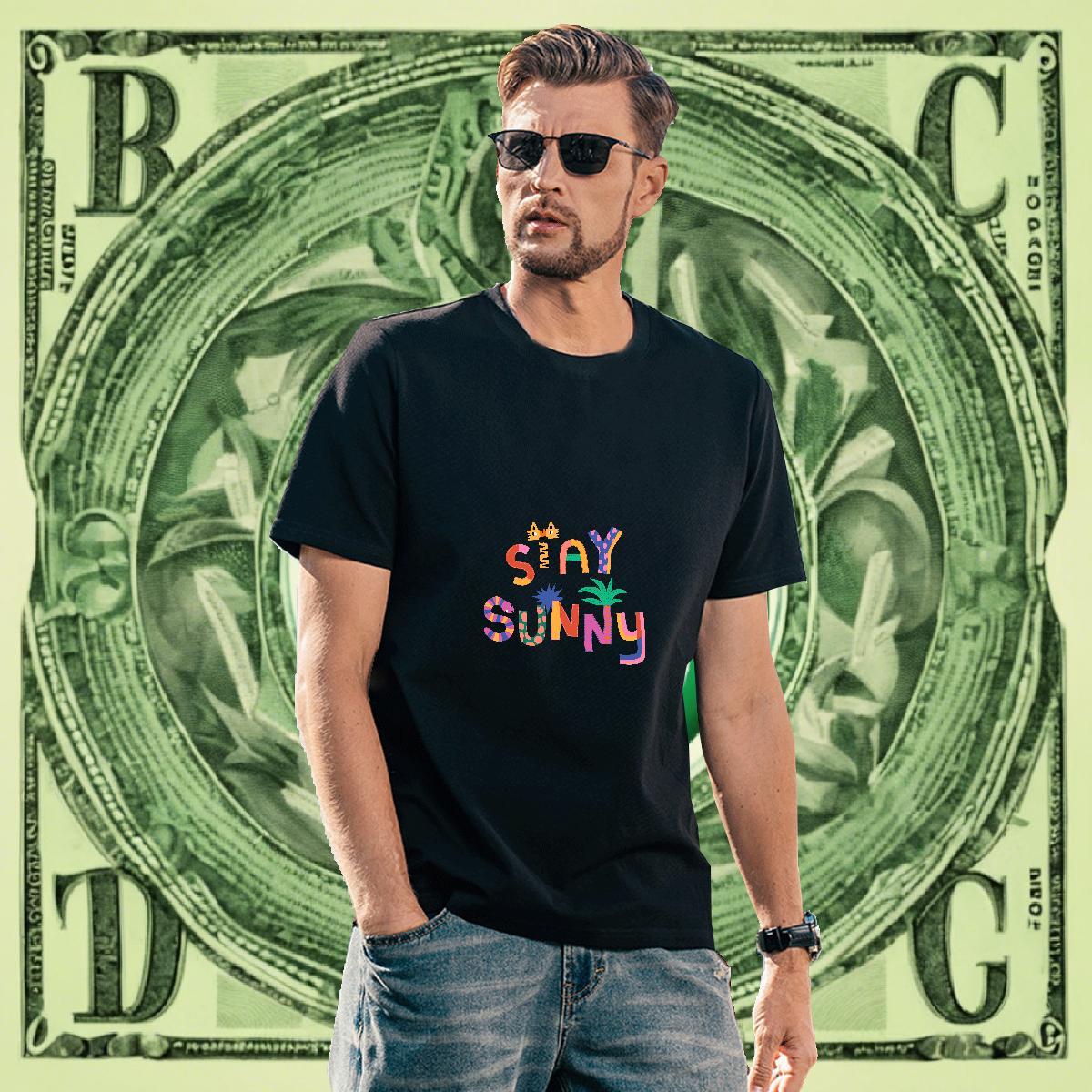 Unisex Men Tshirts 100% Cotton 230g Hip Hop Street letter Custom Printed O-Neck Short Sleeve Wholesale Men T Shirts Tops Tees