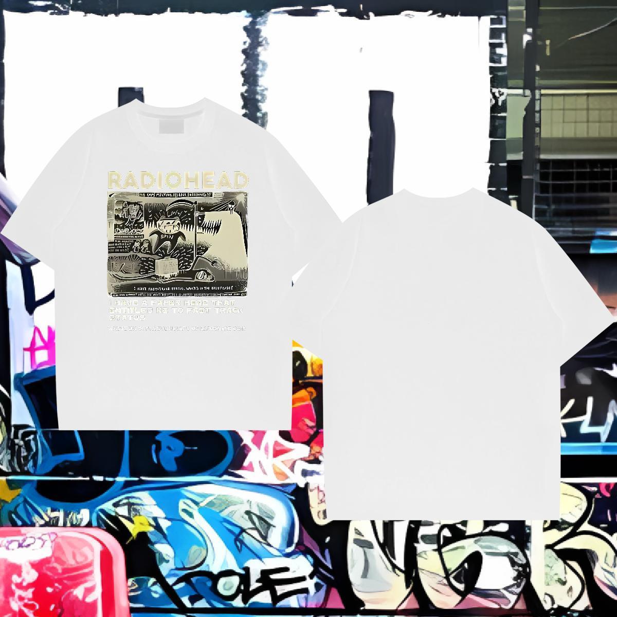 Classic Mens T Shirts 230g 100% Cotton bear Casual Wear Pure Cotton Brand Tshirt for Man Woman Black White