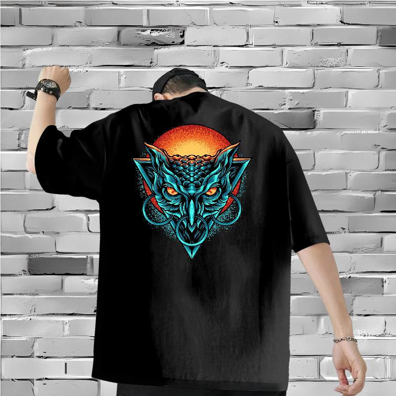 Fashion Designer Mens T Shirts 230g 100% Cotton Spring Summer Clothes Crew Neck Breathable Cool Mens Tshirts Skull