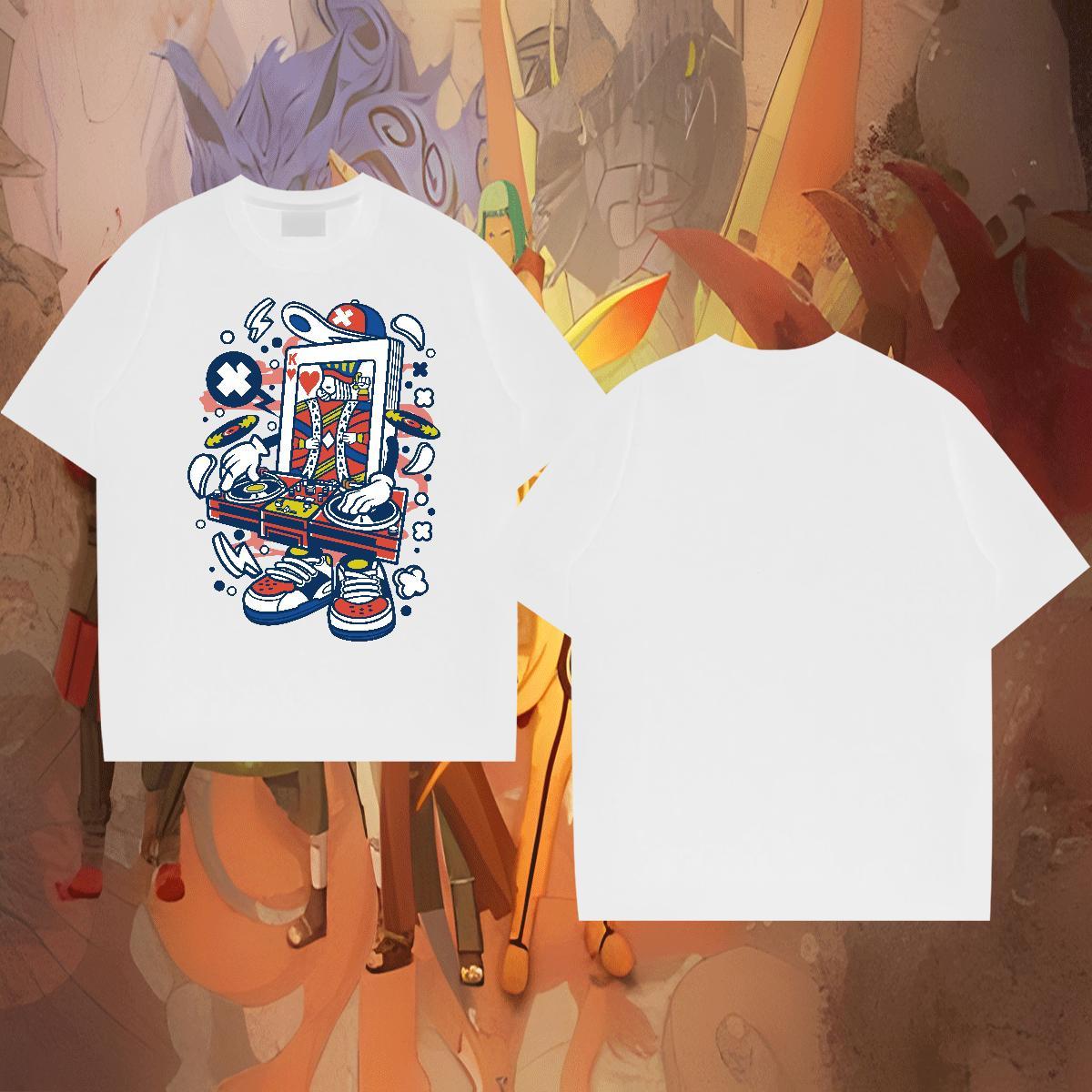 Popular Tshirt for Man Woman 230g 100% Cotton Daily Wear ET Black Oversized Breathable Crew Neck Customized T Shirts Men Clothings