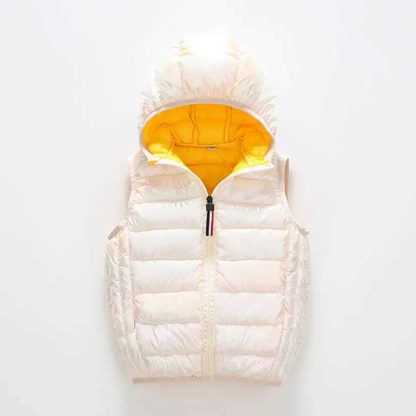 Autumn winter childrens warm vest baby girl cute waistcoat cotton padded jacket childrens clothing boys jacketW240724