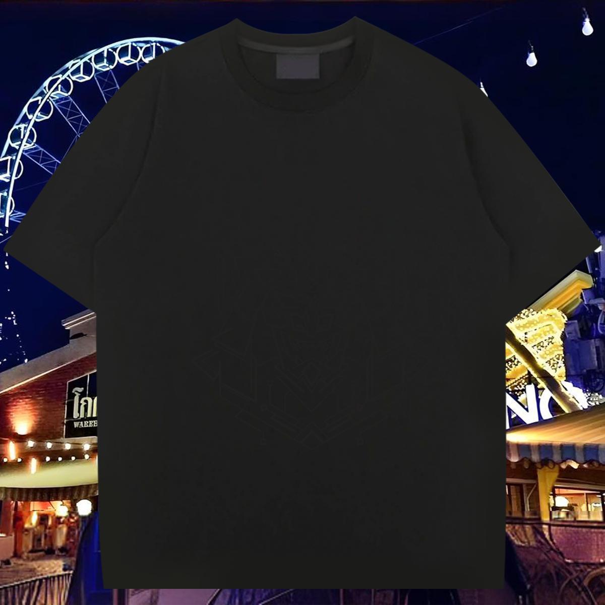 Man T Shirts 230g Cotton terror Street Casual Breathable Short Sleeve DIY Printed Tshirts New Designer Free Shipping Clothings