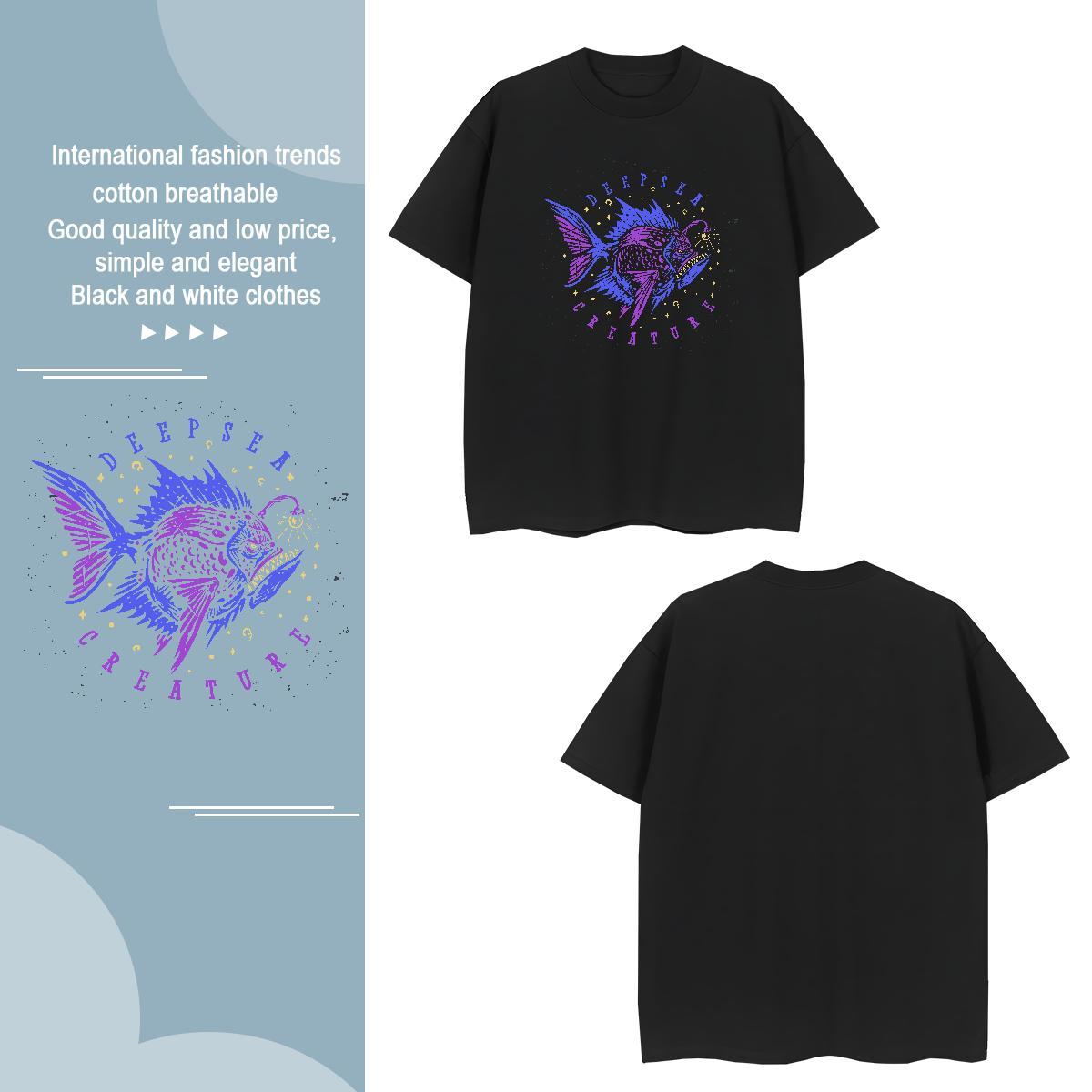 T Shirts Men 230g 100% Cotton Sport Crew Neck Breathable DIY Printed Men Tops Tees Wholesale Brand Tops Shirt