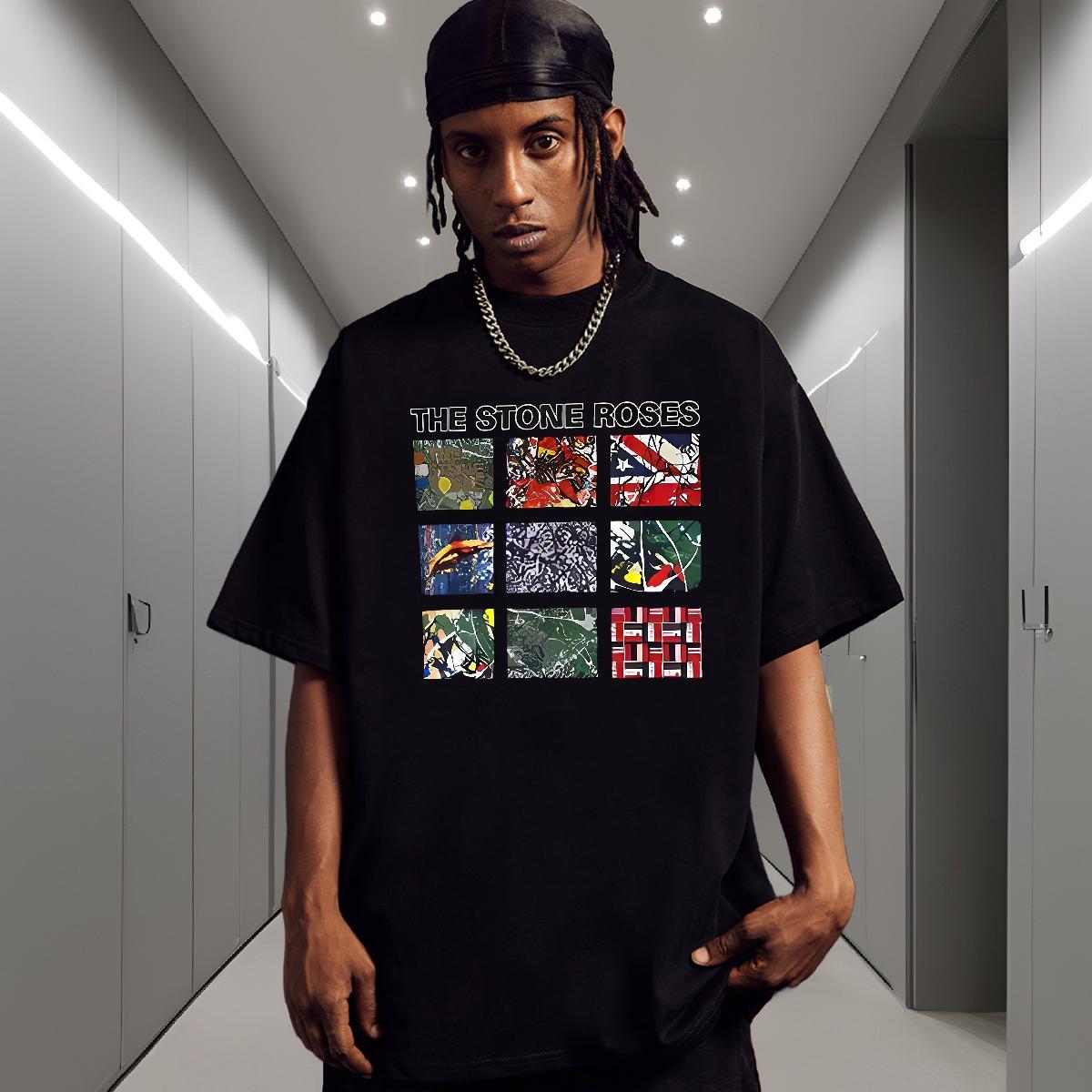 Man T Shirts 230g Cotton icon Home Outdoor Short Sleeve O-Neck DIY Printed Men Clothes T-Shirt Custom Loose Tshirts