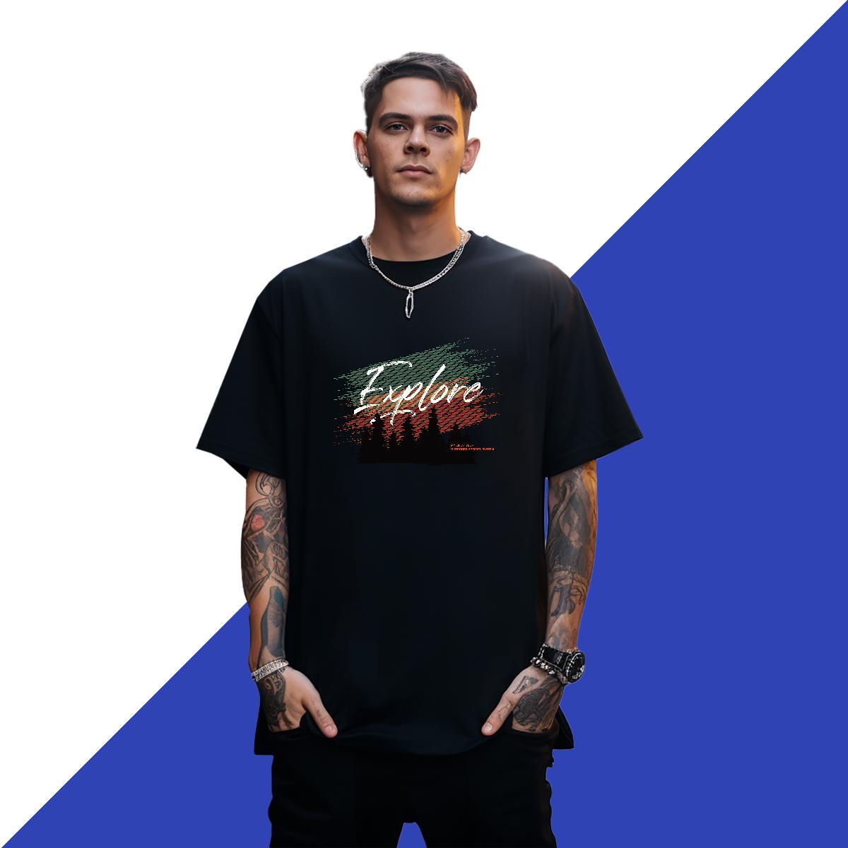 Comfortable Tshirt for Man Woman 230g Pure Cotton Street wear Hip Hop letter Oversized Breathable Short Sleeve 2024 DIY T shirt Polos