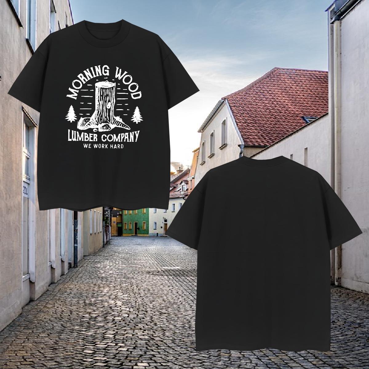 Stylist Men T Shirts 100% Cotton 230g tree Daily Wear Tops Breathable Soft TOP Quality Mens Tshirts Custom Printed