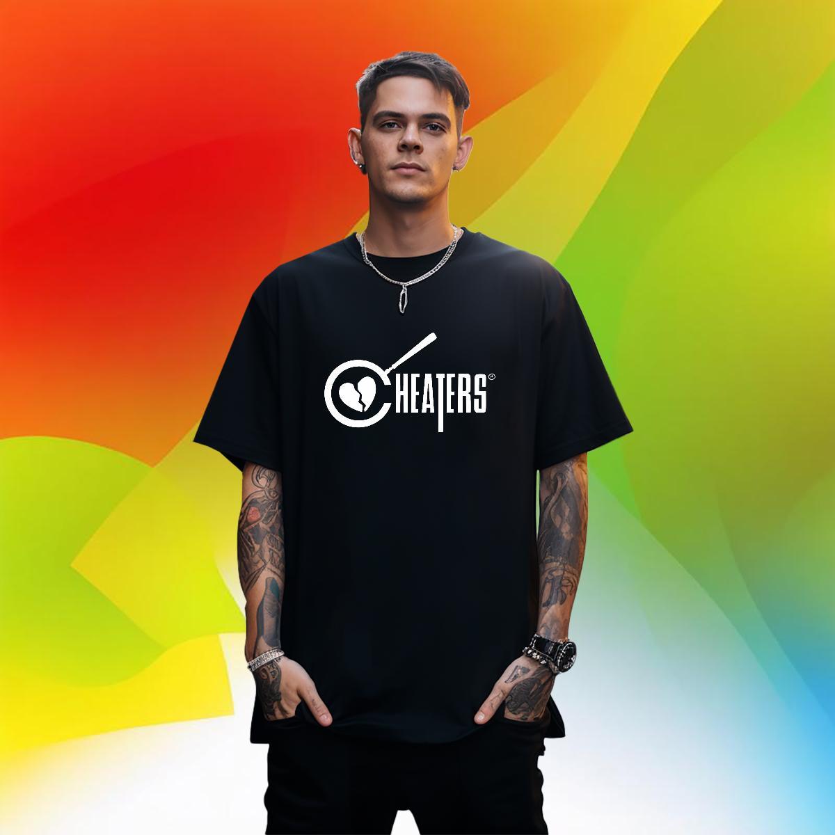 Loose Tshirt for Man Woman 230g Cotton Hip Hop letter Oversized Breathable Crew Neck Brand Man T Shirts Wear