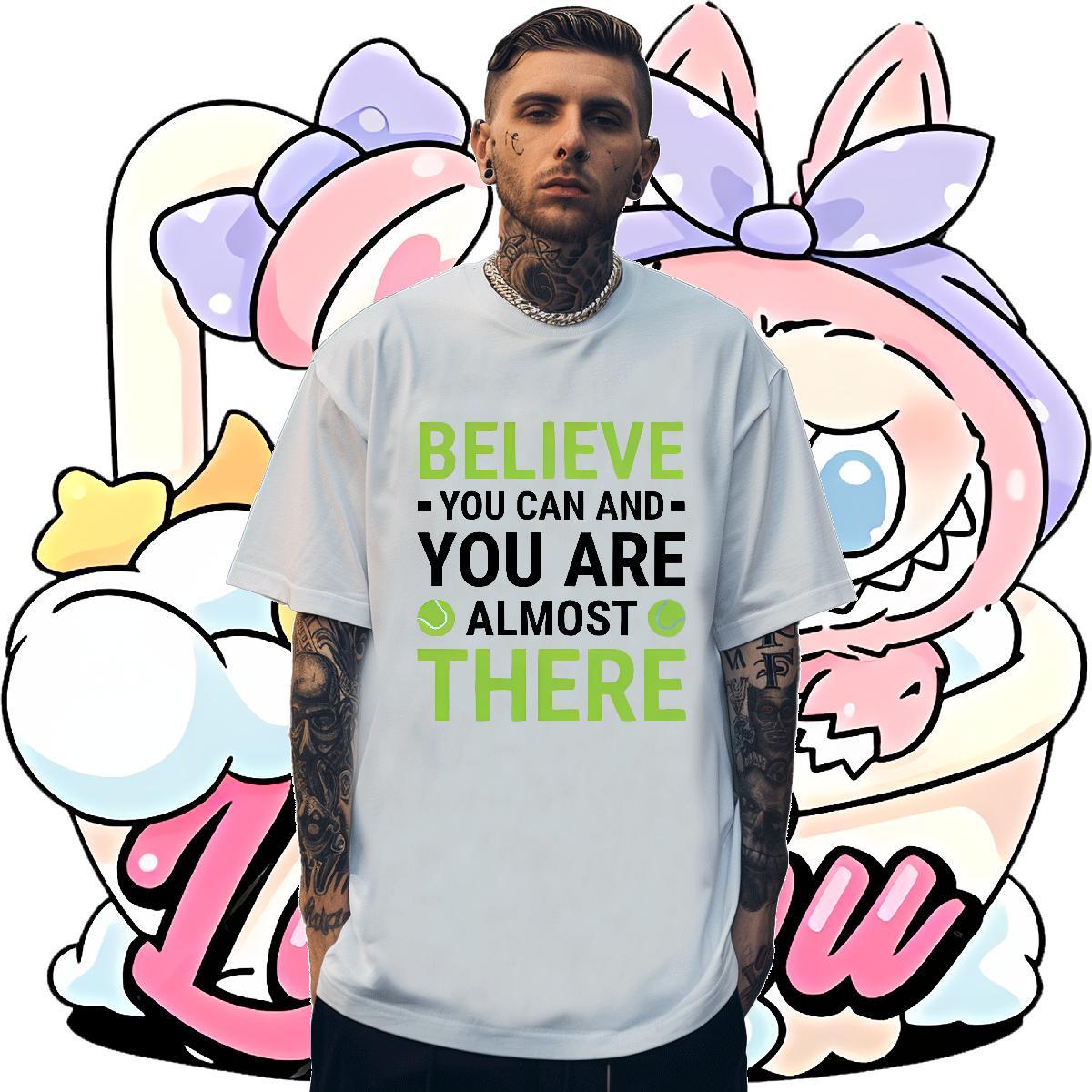 Popular Men Tshirts 230g 100% Cotton Sports Casual letter Cartoon Printing L-4XL O Neck Short Sleeves Fashion Designer Man T Shirts Tees