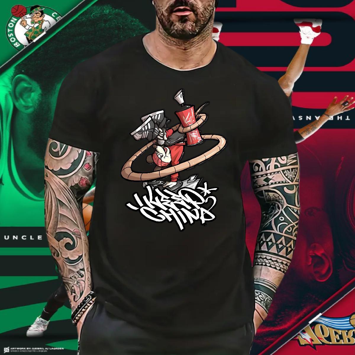 T Shirts Men 100% Cotton 230g icon Sports Casual Short Sleeve Soft Anime Men Tshirts New Cool Design Wear