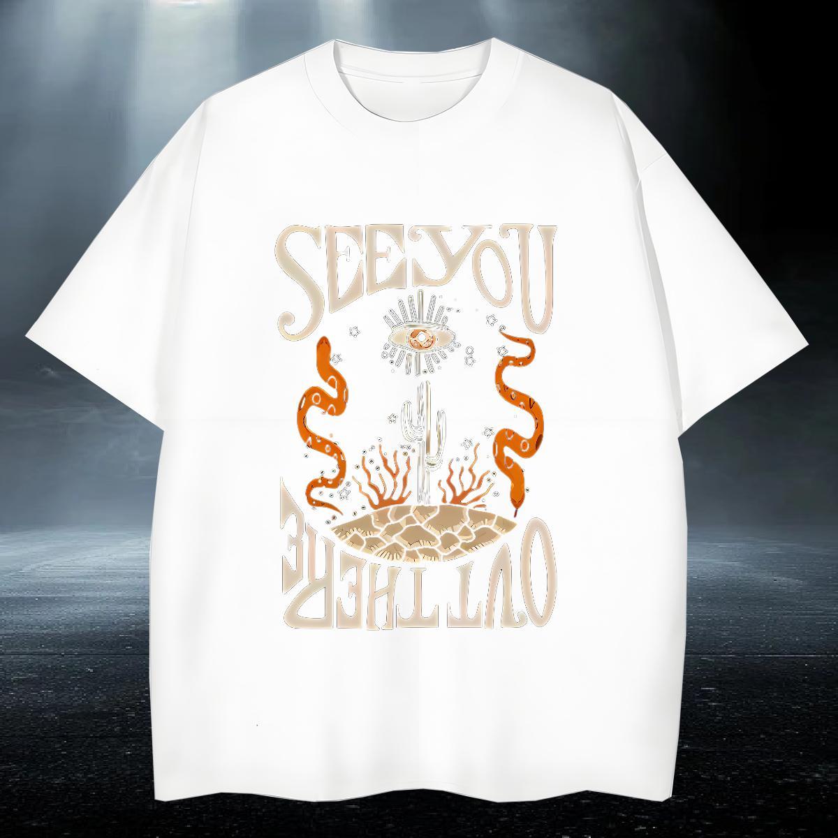 Classic Men Tees 230g Cotton Daily Outfit letter DIY Printed Pure Cotton New Arrival Mens T Shirts Tees Shirts