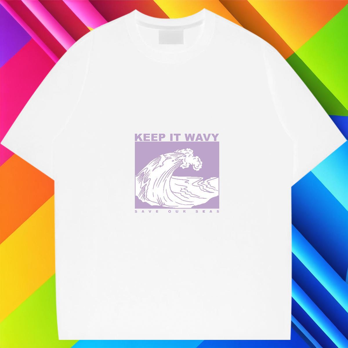 Comfortable Tshirt for Man Woman 230g Pure Cotton Street wear Hip Hop beach DIY Printed Breathable Short Sleeve Fashion Design Men T Shirts Wear