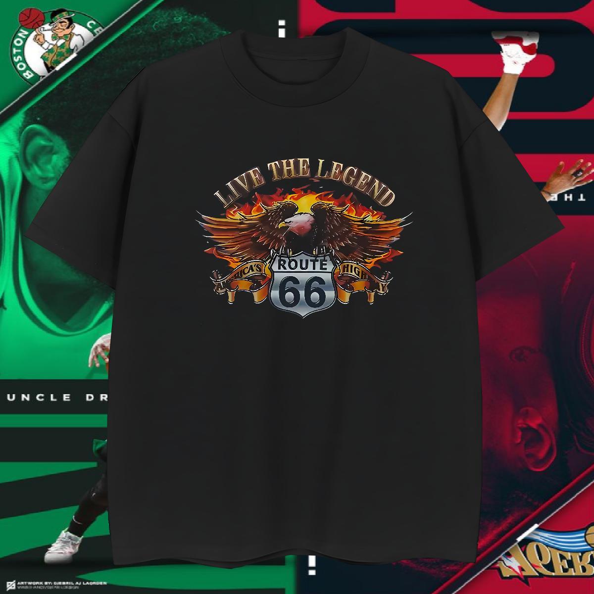 T-Shirts 230g Pure Cotton eagle Street Round Neck Short Sleeve Graphic Mens Tshirts Wholesale Popular Tees