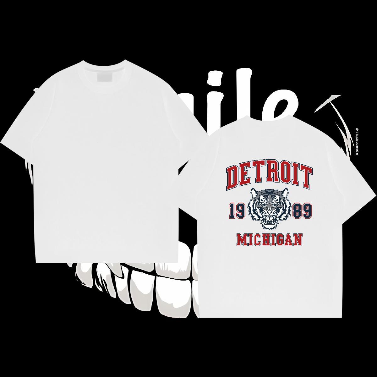 2024 Designer T-Shirts for Men 230g Pure Cotton Beach Tee Shirt Breathable Short Sleeve Cool Design Men Tshirts Custom Anime