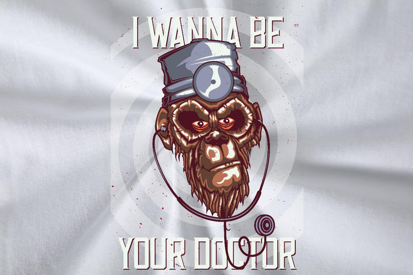 Brand Couples T Shirts 230g Cotton Street wear Hip Hop chimpanzee DIY Breathable Crew Neck Casual New Men T Shirts Tops