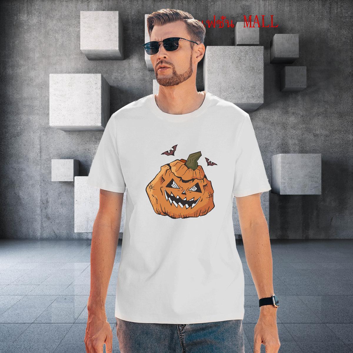 High Quality Men Tops Tees 100% Cotton 230g pumpkin T-Shirts Home Outdoor Short Sleeve O-Neck DIY Logo Oversized Stylist Clothes