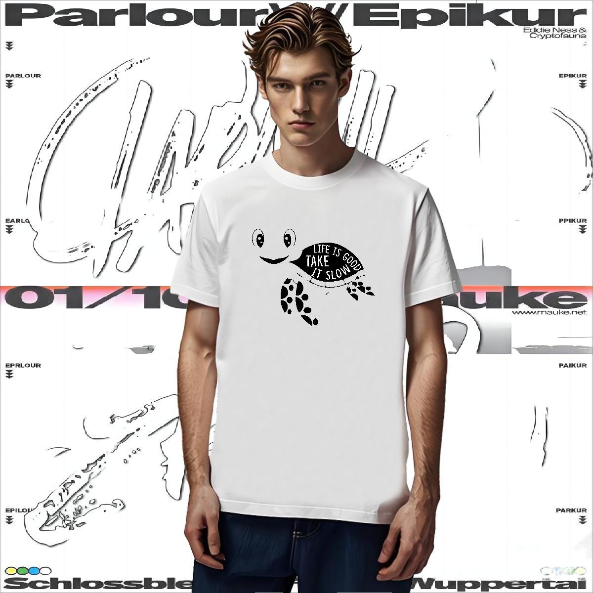 Classic T shirt 230g Cotton Daily Outfit Clothes O-Neck Short Sleeve Loose Men Clothes T-Shirt Anime