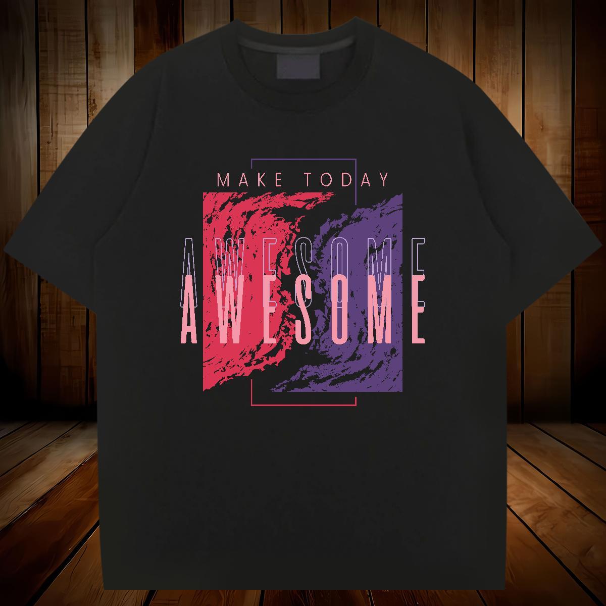 2024 New Men T Shirts 230g 100% Cotton tree Casual Tops Tees Breathable Short Sleeve Cool Men Tshirts Asian Size