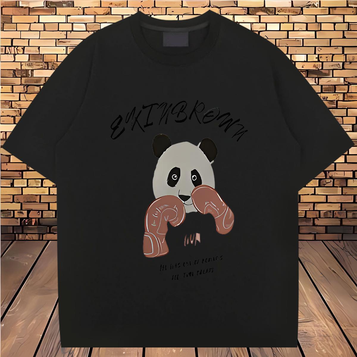 Custom T shirt 100% Cotton 230g Hip Hop Street Clothes Short Sleeve Soft Unisex Men Clothes T-Shirt Anime Print