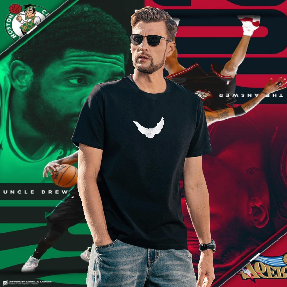 Loose Fit Tshirt for Man Woman 230g 100% Cotton eagle T Shirt For Man Casual Pure Cotton Black Oversized Designer Tee Shirt