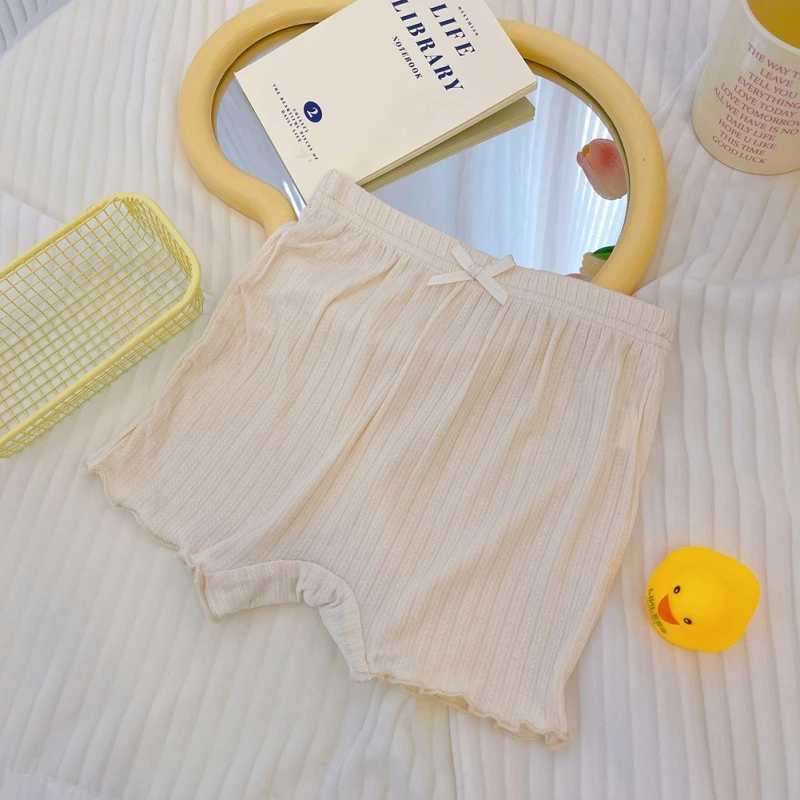 Girls Safety Underwear Solid Color Childrens Underwear Bow Childrens Shorts Childrens UnderwearW240715