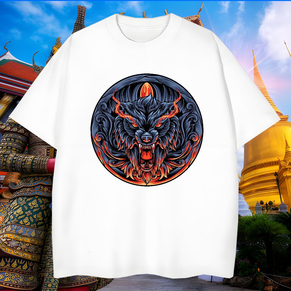 Soft Men Tees 100% Cotton 230g T-Shirts Spring Summer Breathable Custom Cartoon 2024 Designer Wear