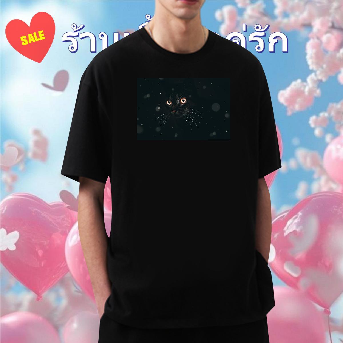 2024 Designer Man T Shirts 230g 100% Cotton cat Casual Beach Tee Shirt Round Neck Short Sleeve Soft Men Tops Tees Custom Printing