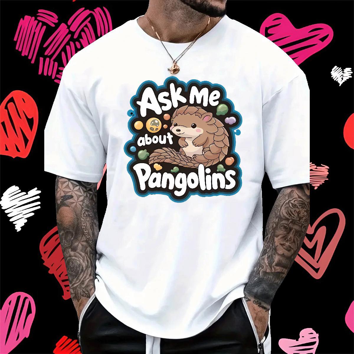 Stylist T-Shirts 100% Cotton 230g squirrel Casual Tees Breathable Crew Neck Designer Men Tshirts Custom Printed