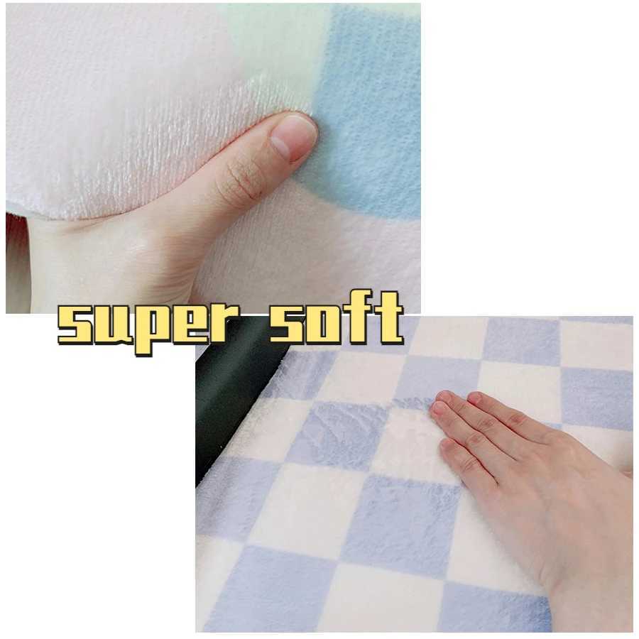 IG Colorful Luxury Living Room Decorative Carpet Cute Room Decor Childrens Play Mat Non-slip Soft Large Area Rug for BedroomM240806