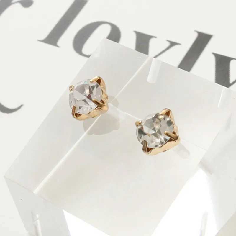 Fashion 9-piece/Set Round Square Crystal Gold Stud Earrings Simulated Pearl Ball Silver Womens Jewelry Earrings Set W241023