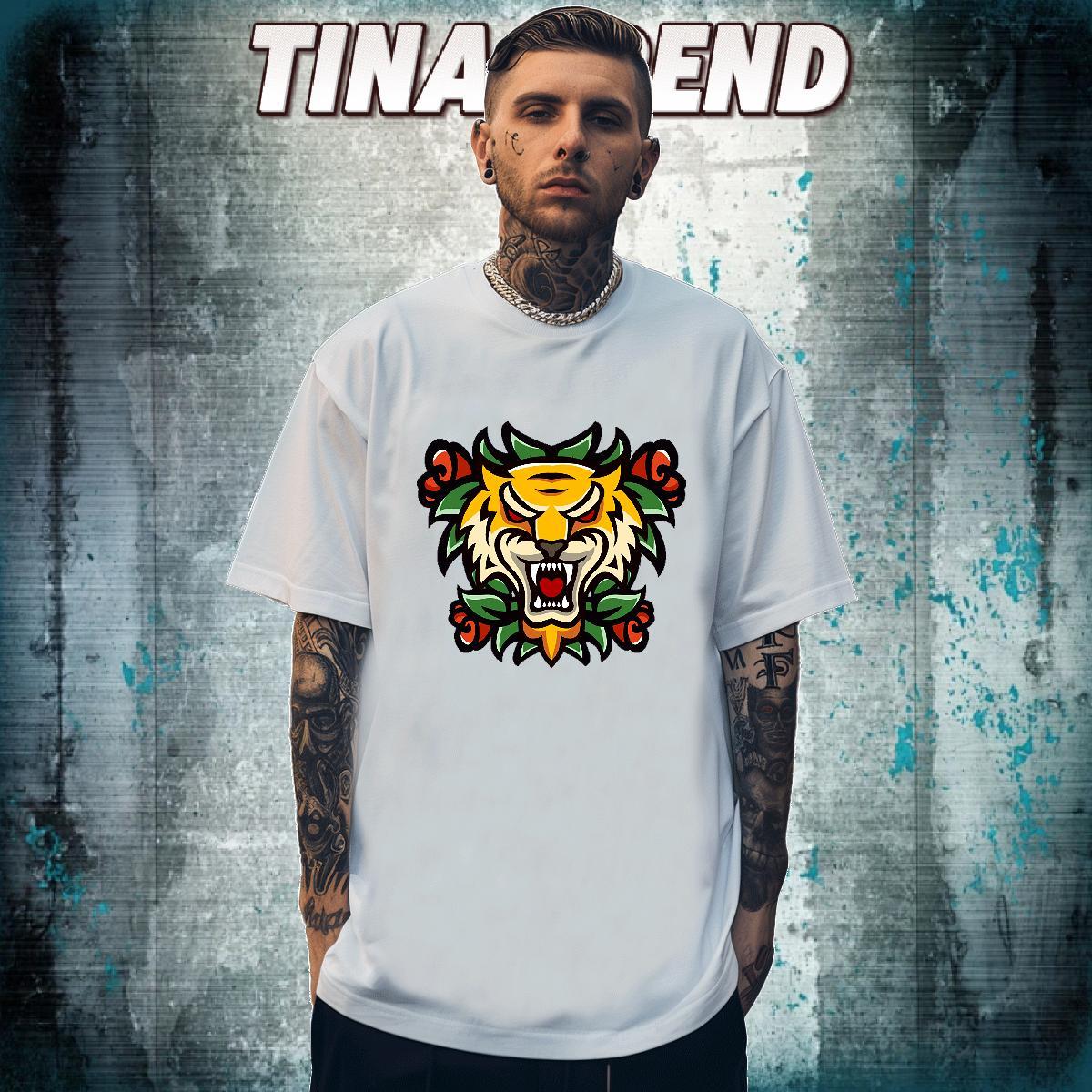 Designer Fashion T-Shirts for Men 230g Pure Cotton Hip Hop Street Tee Shirt O-Neck Short Sleeve Free Shipping Men Tees Custom Anime