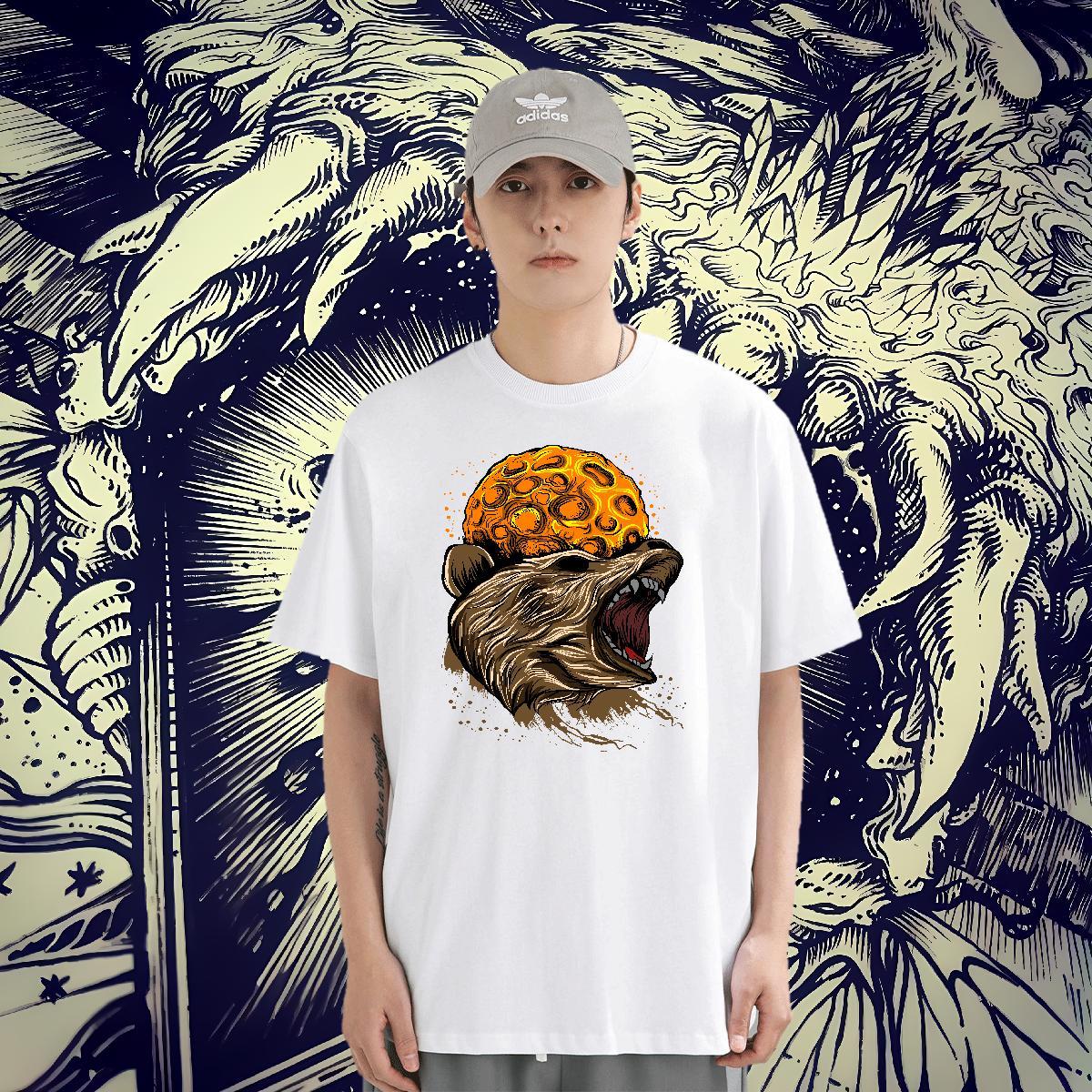 Cool Design Tshirts 230g 100% Cotton Sport cool Plus Size Custom Breathable New Arrival T Shirts Men Tee Shirt