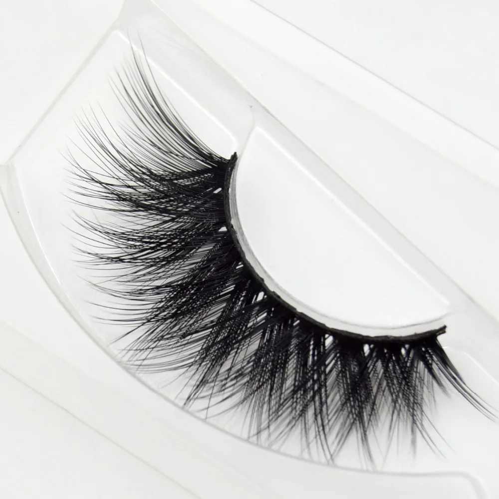 Visofree Silk 3D eyelash artificial mink eyelash natural eyelash extension handmade Crisscross thick false eyelash makeup tool W240803