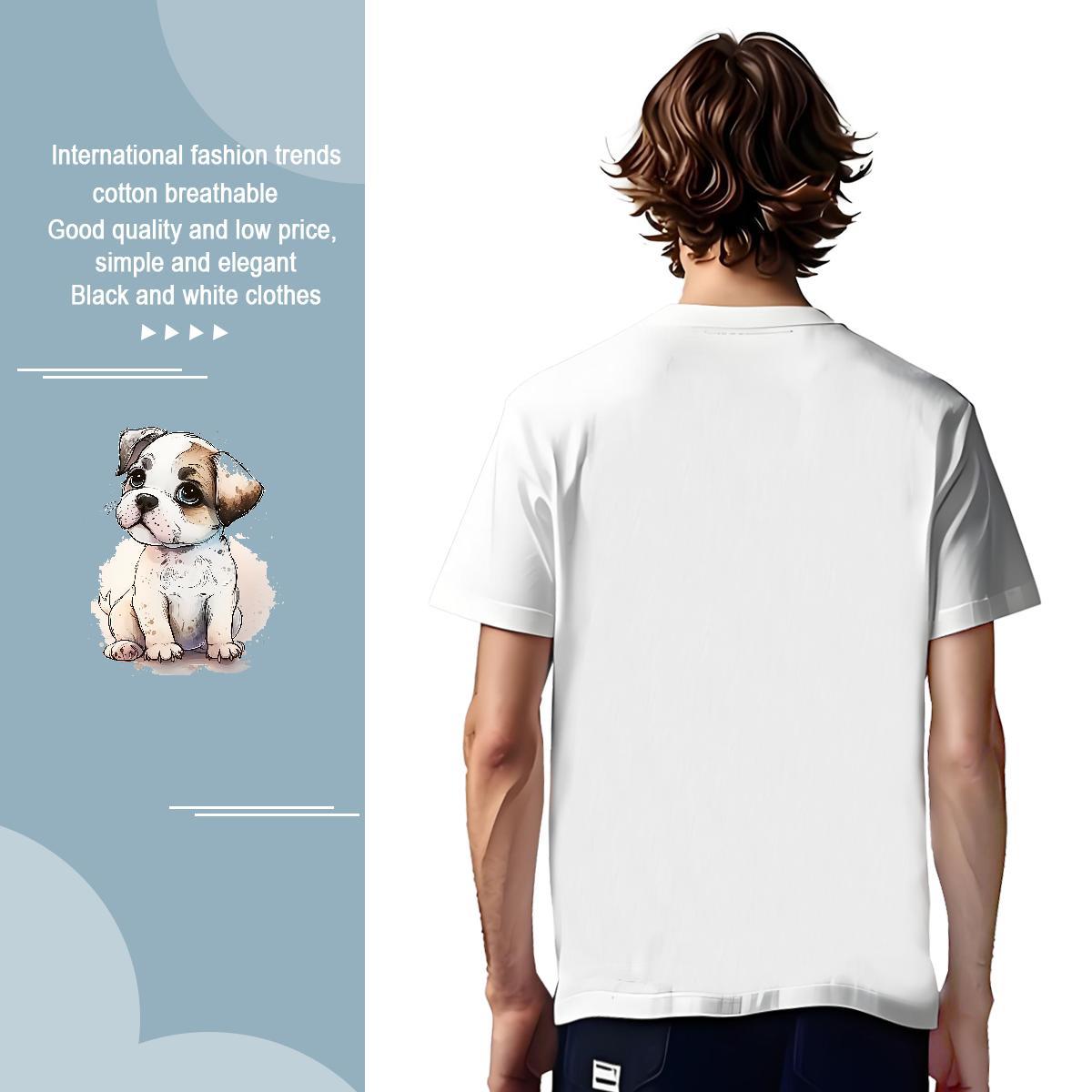 Wholesale Tshirt for Man Woman 230g 100% Cotton T Shirt For Man Casual Breathable Short Sleeve Floral Print New Designer Tops Tees