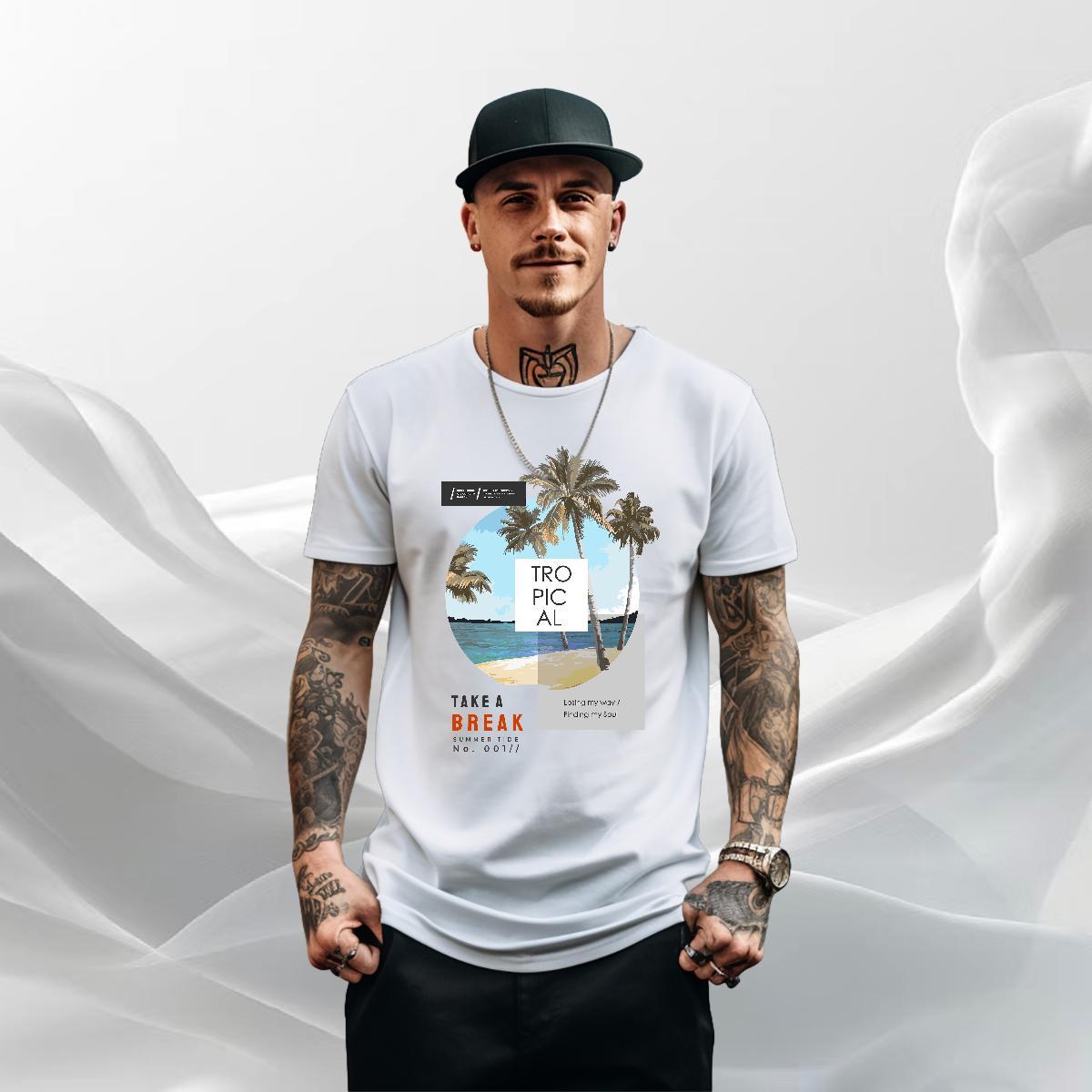 Brand Men Tops Tees 100% Cotton 230g Anime Printing Street sea DIY Logo Oversized Round Neck Short Sleeve DIY Customized Mens T Shirts Tops Shirt