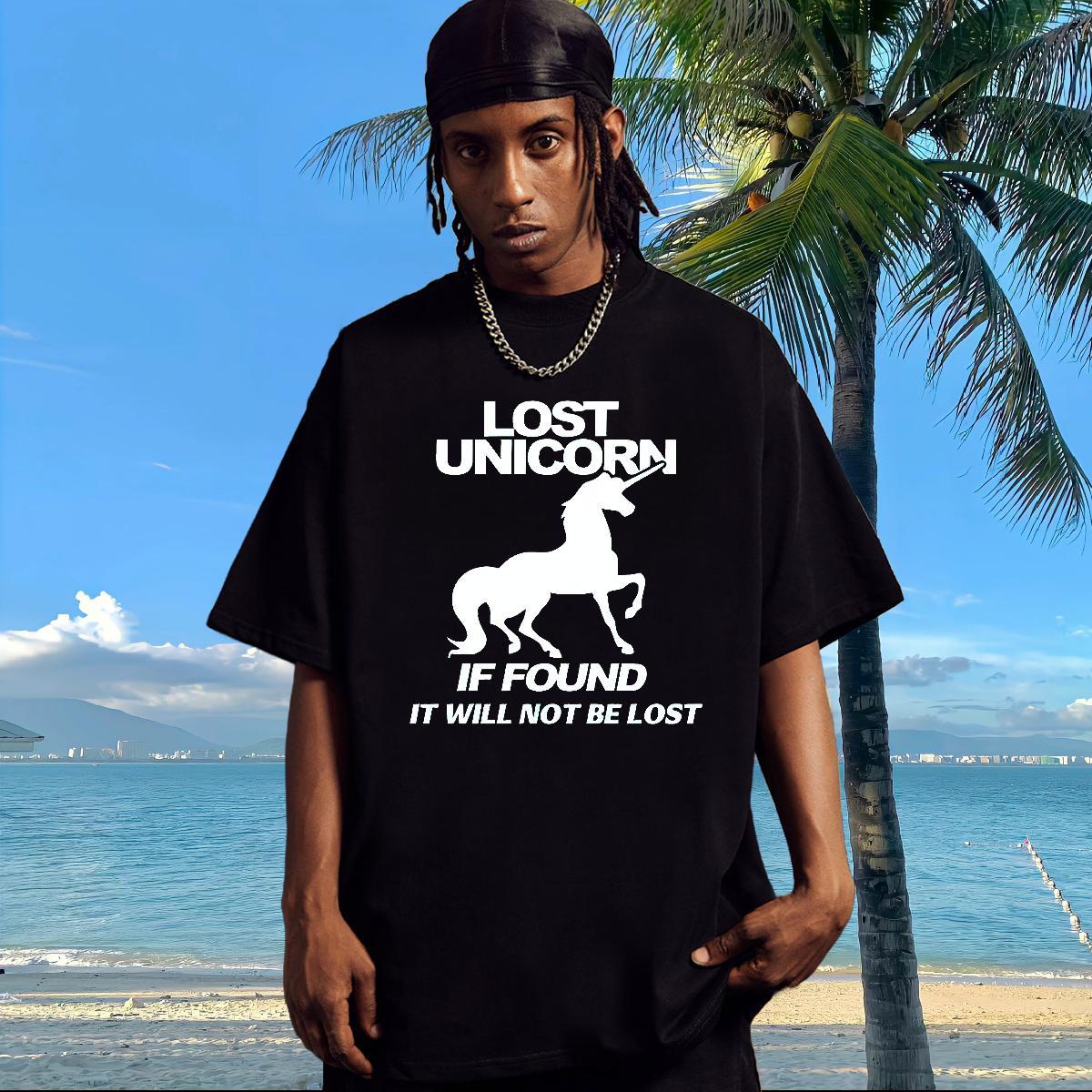 New Arrival T shirt 100% Cotton 230g horse Hip Hop Wear Pure Cotton Cool Design Couples T Shirts Oversized
