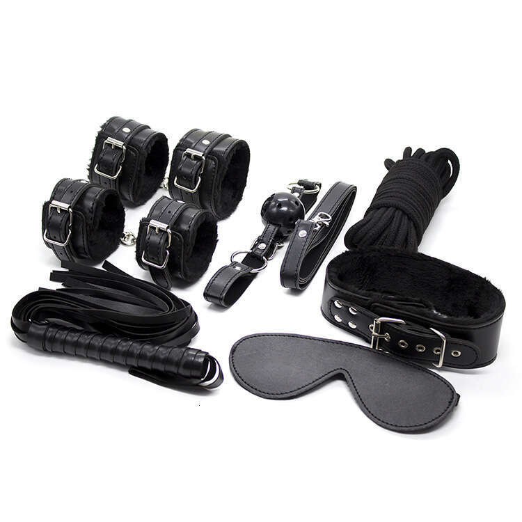 Factory Wholesale SM Bondage restraint 7 Pcs Bed Bondage Kit BDSM Fetish toys